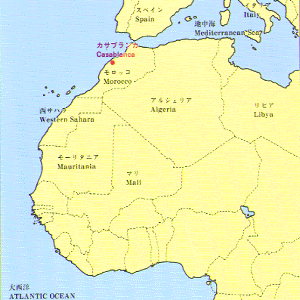 casablanca map